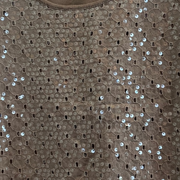 EXPRESS sparkle sleeveless tank - Picture 3 of 5